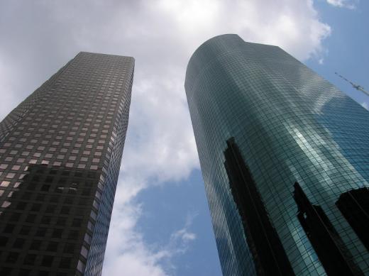 Skyscrapers, downtown Houston