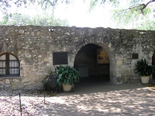 Long barrack, the Alamo, San Antonio