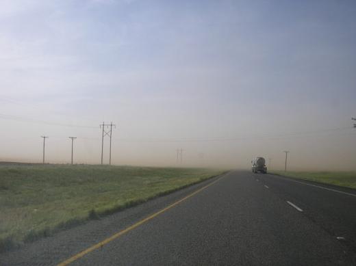 Dust storm, Texas