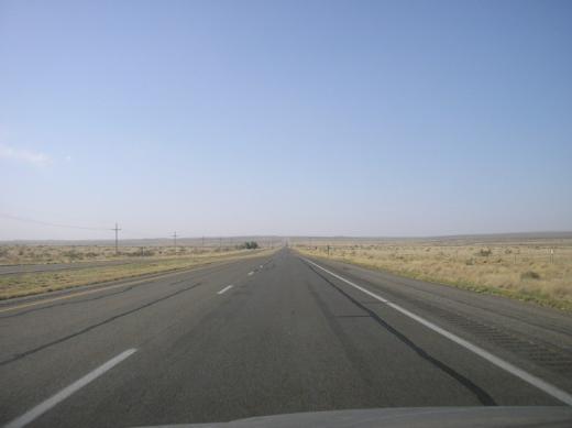 Desert road, NM