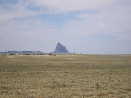 The Ship rock, near Shiprock, NM