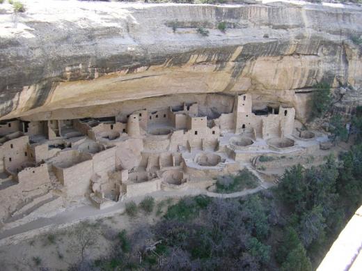 Cliff palace, Mesa Verde, CO