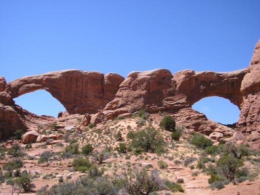 The Spectacles, Arches national park, UT