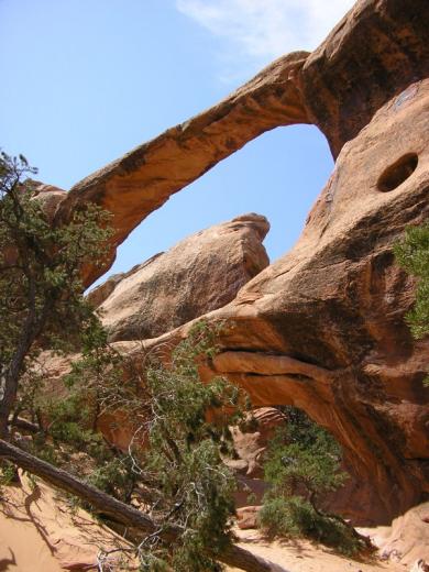 Double-O Arch, Arches national park, UT