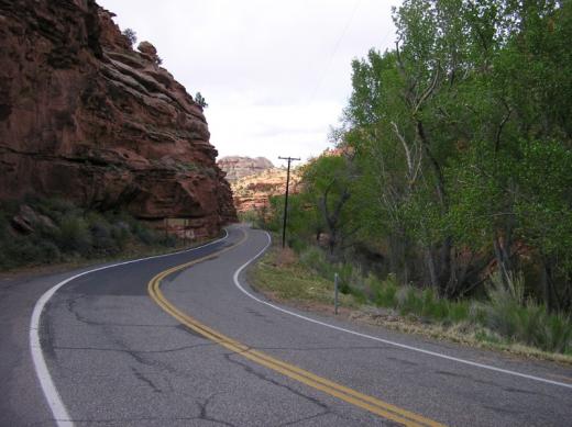 Road through Utah