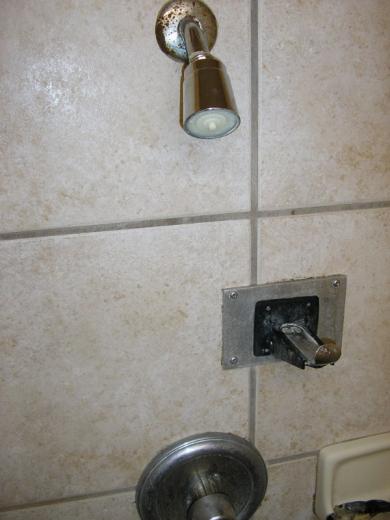 Token-op showers, Zion NP, Utah