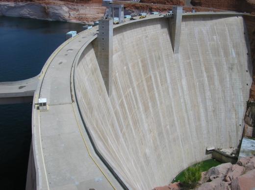 Glen Canyon dam, Page, AZ