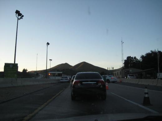 Border Patrol spot check, I-8, CA