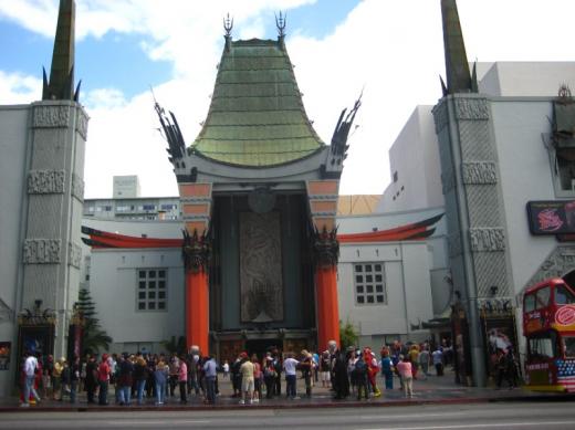 Chinese theatre, Hollywood, CA