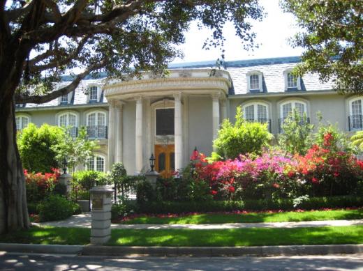 Random mansion, Beverly Hills, CA