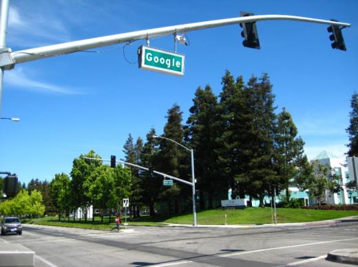 Google street, Mountain View, CA