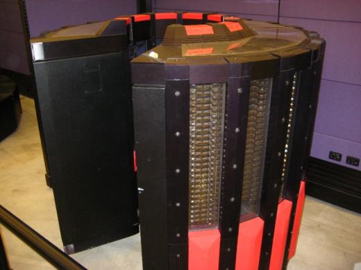 Cray 2 supercomputer, Computer History museum, CA