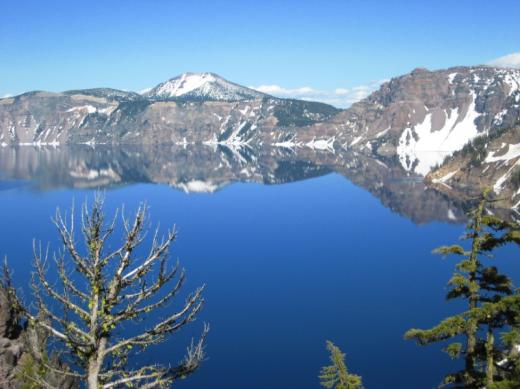 Reflections on Crater Lake, OR