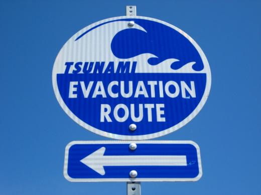Tsunami warnings, Florence, OR