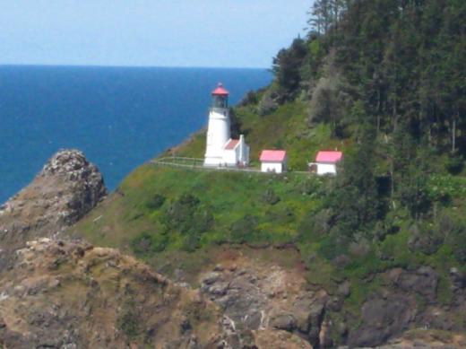 Lighthouse, Oregon coast
