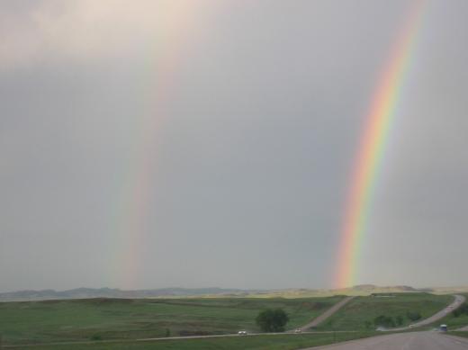 Rainbow over South Dakota