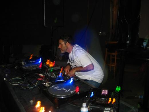 DJ at the Barfly club, Minneapolis