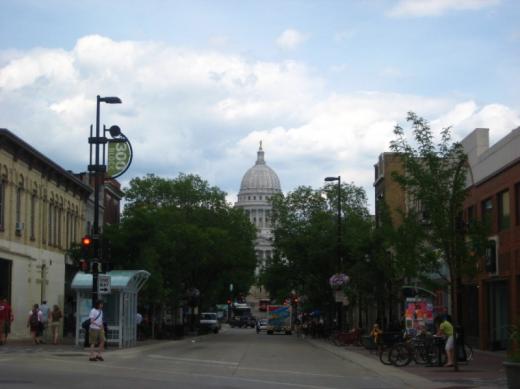 State Street and Capitol, Madison, WI