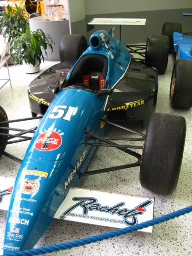 Modern Indy 500 car, Indianapolis, IN