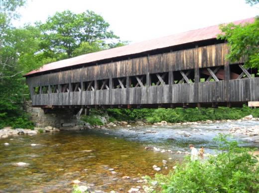 Covered bridge, Conway, NH