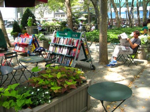 Open air library, NYC