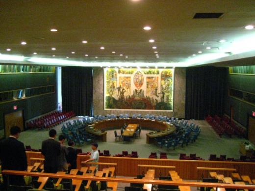 Security Council chamber, United Nations (NYC)
