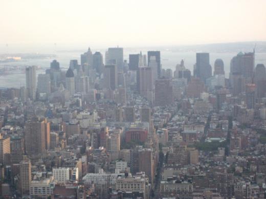 Downtown Manhattan from ESB, NYC