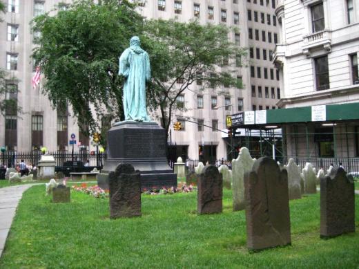 Trinity Church graveyard, NYC