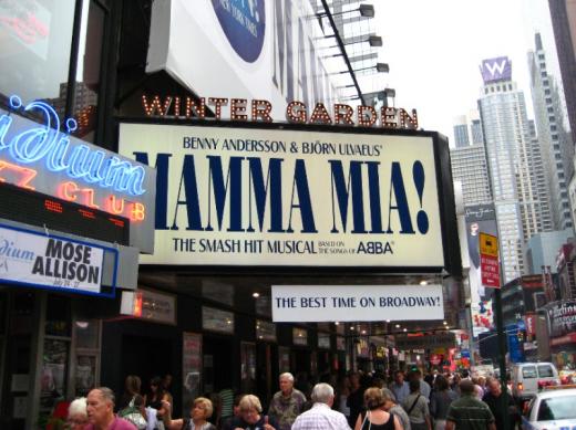 Mamma Mia, Broadway, NYC