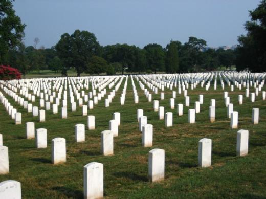 Graves, Arlington National Cemetery, VA