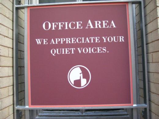 Use your quiet voice, Nat. Hist. Mus., Washington, DC